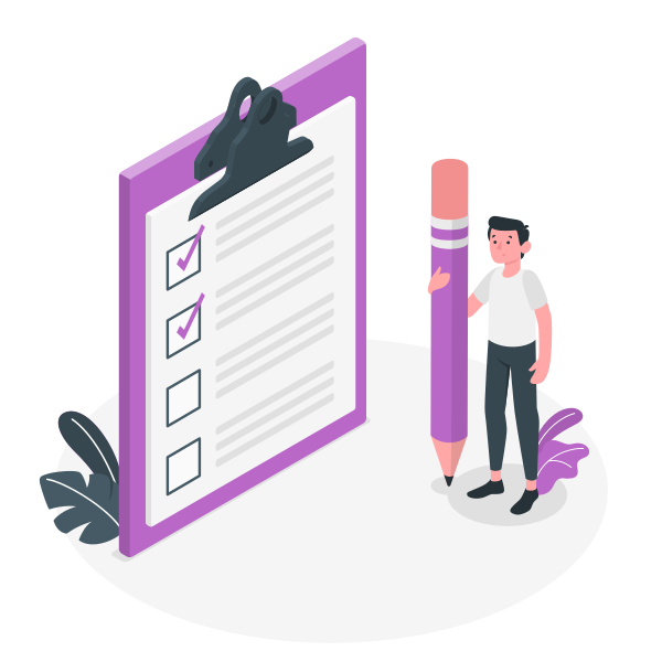 Checklist illustration