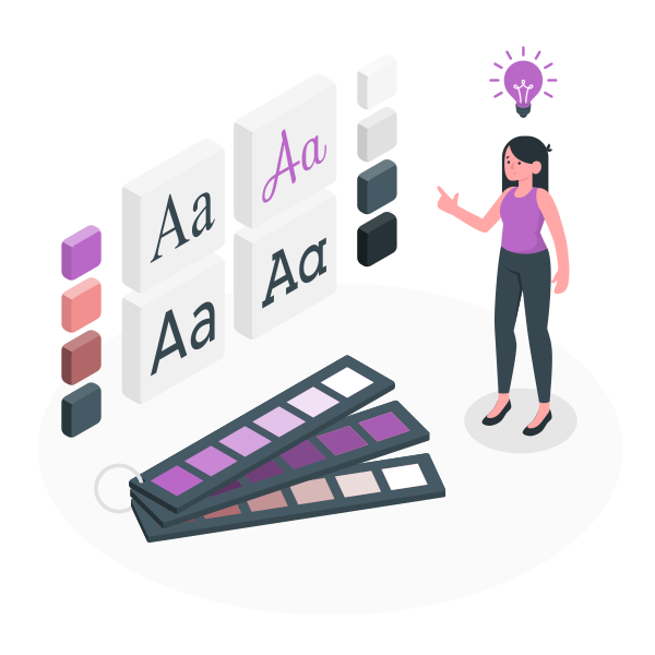 Design process illustration