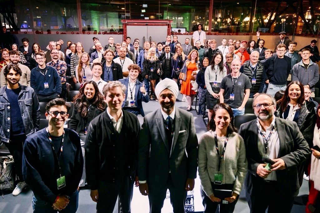 Attending Lord Kulveer Singh Ranger’s talk at Zebu Live 2025