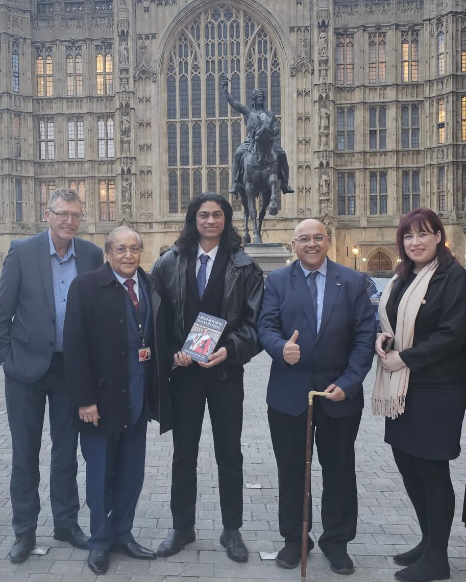 Lord Rami Ranger gifts me his autobiography