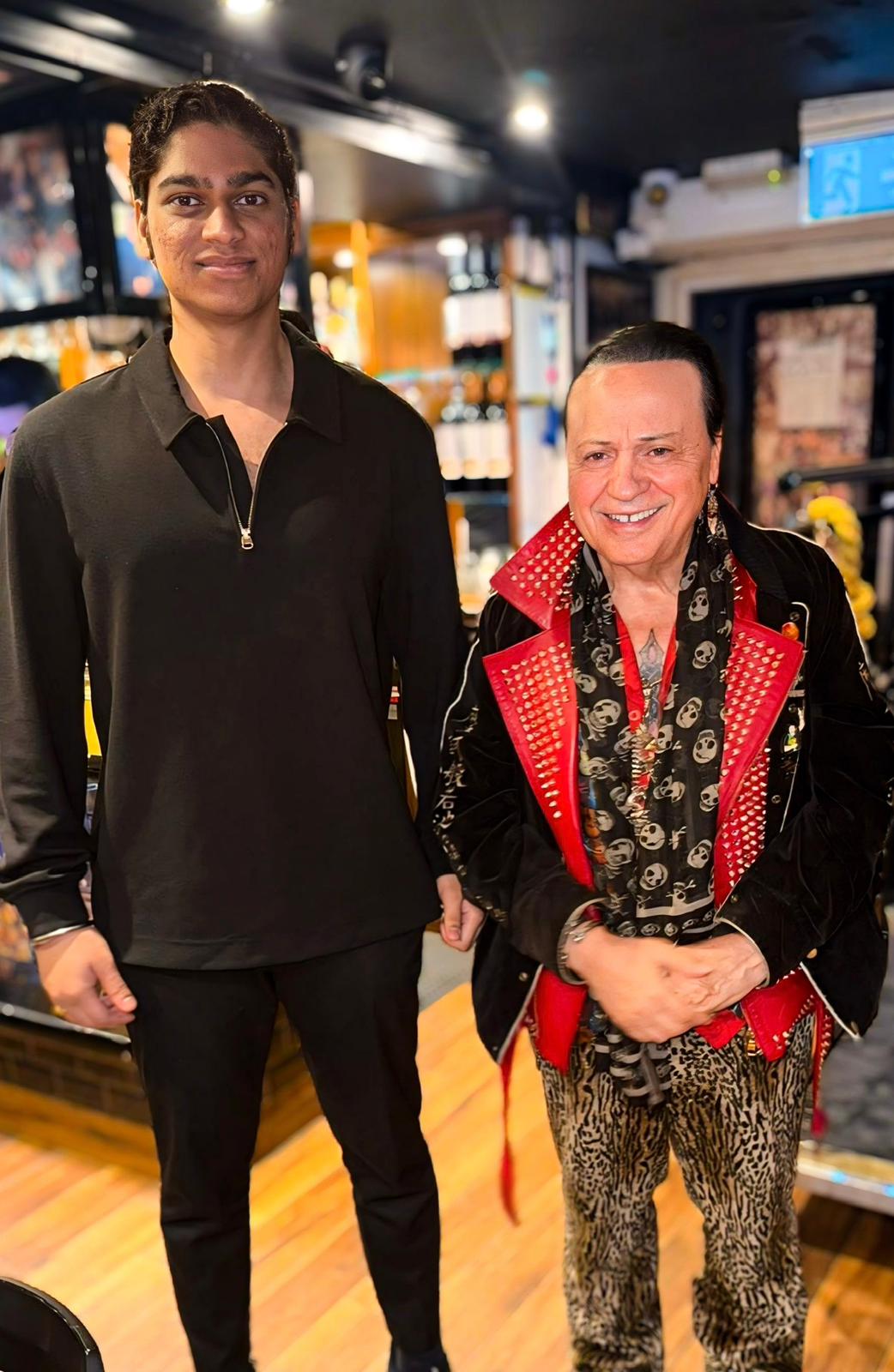 With Ciro Orsini at the legendary Ciro’s Pomodoro knightsbridge