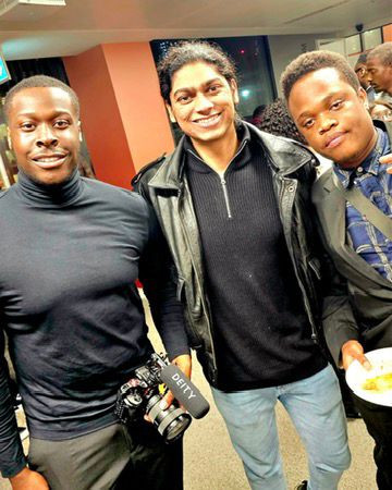 With entrepreneurs at XCHG London