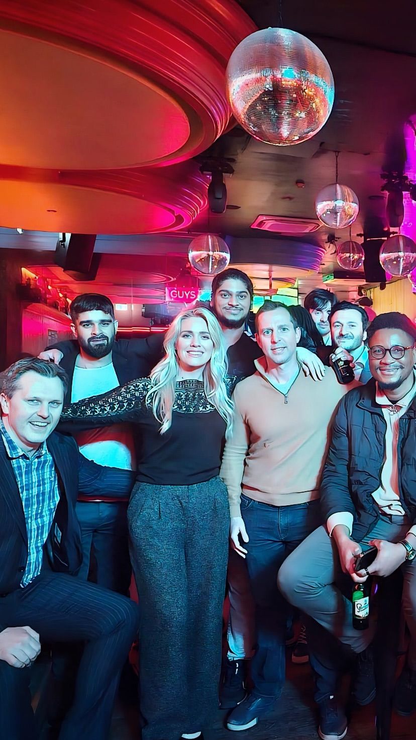 With Jad Jabaili at his Simmon’s Bar event